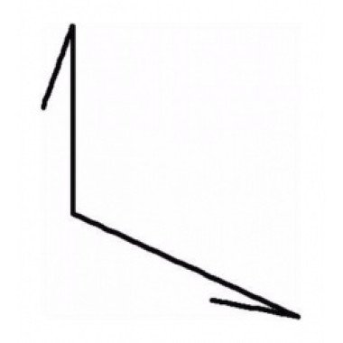 Планка примыкания для битумной черепицы ПП-2