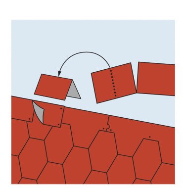 Коньково-карнизна плитка для бітумної черепиці Акваізол ПРЕСТИЖ