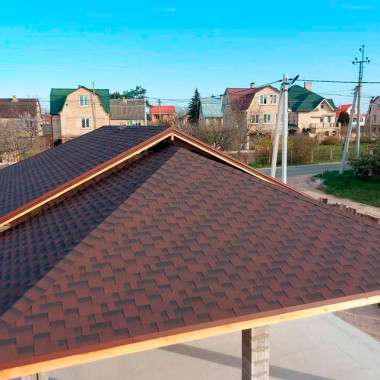 Бітумна черепиця Акваізол Акцент Гірський каньйон Престиж