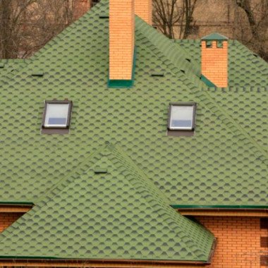 Бітумна черепиця Акваізол Мозаїка Альпійський луг