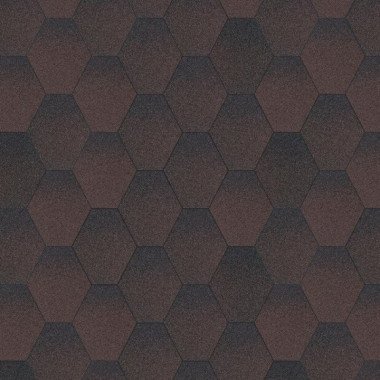 Битумная черепица Акваизол Мозаика Мокко