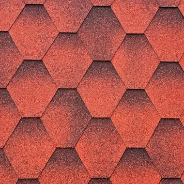 Бітумна черепиця Акваізол Мозаїка Мак