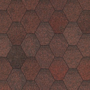 Битумная черепица Акваизол Мозаика Секвоя