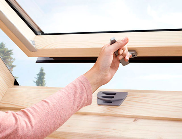 Установка ручки в нижнем положении